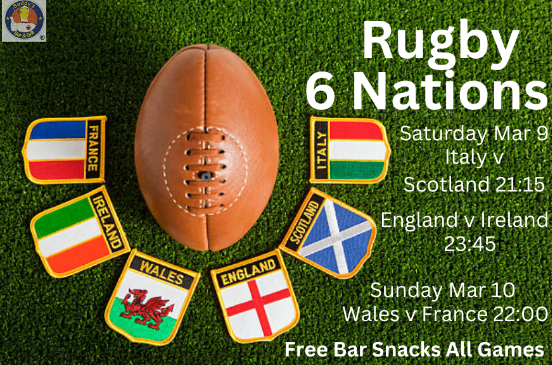 Watch all the 6 Nations games live at Buddy's Bar & Grill Bangkok