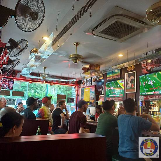 Superbowl LVIII at Buddy's Bar & Grill Soi 20 Bangkok 