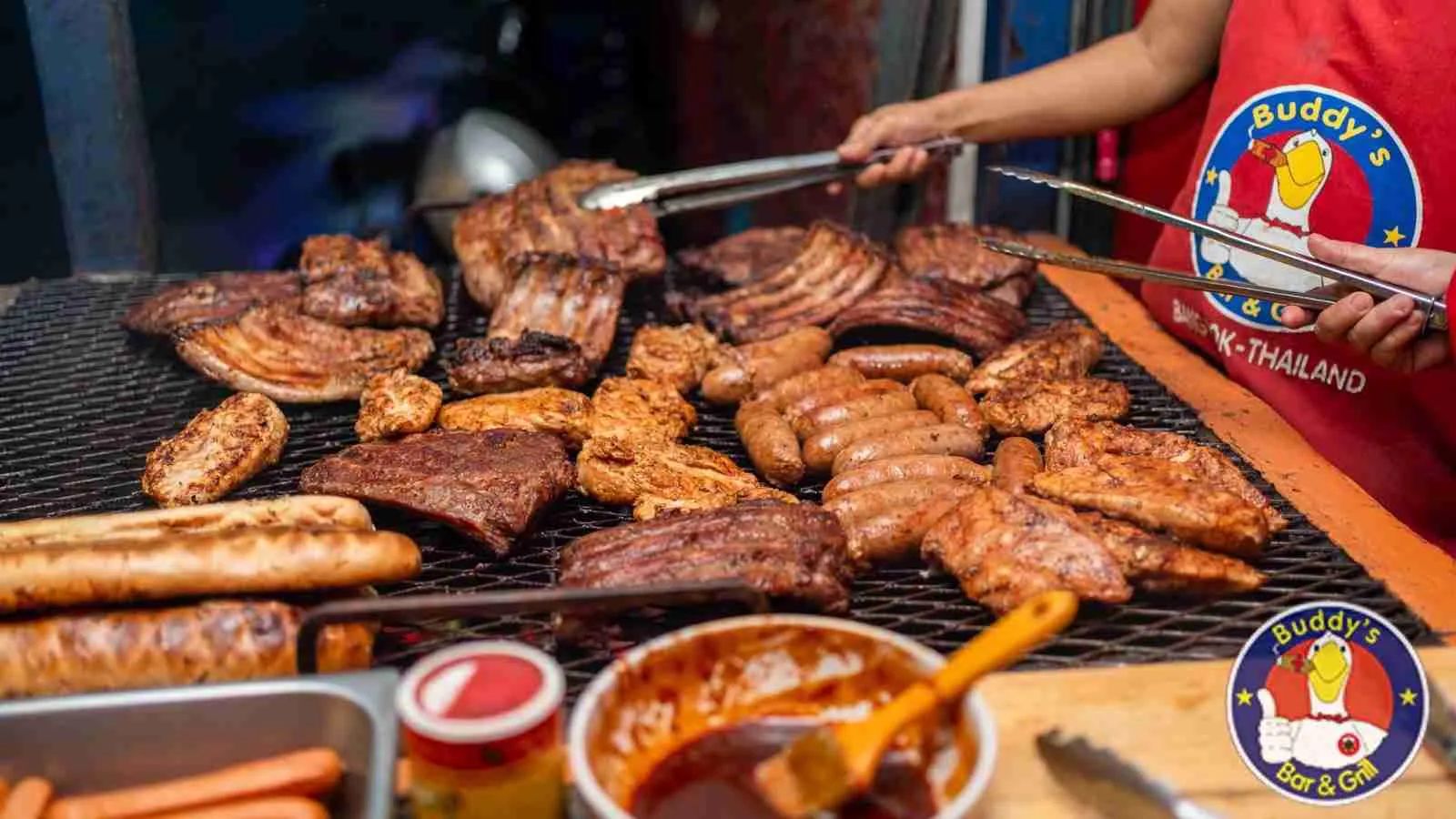 Great BBQs at Buddy's Bar & Grill Bangkok