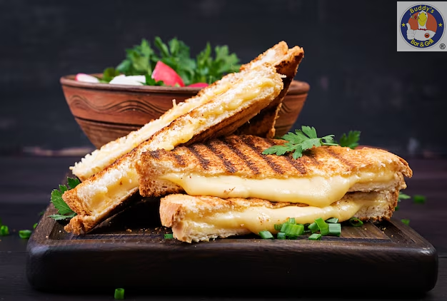 12/4 – Grilled Cheese Sandwich Day – 50% discount 100 THB – all Buddy's Bars Bangkok