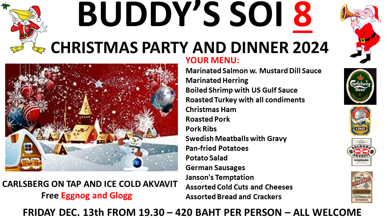 🎄🎅 It’s Christmas Party Time at Buddy’s! 🎅🎄