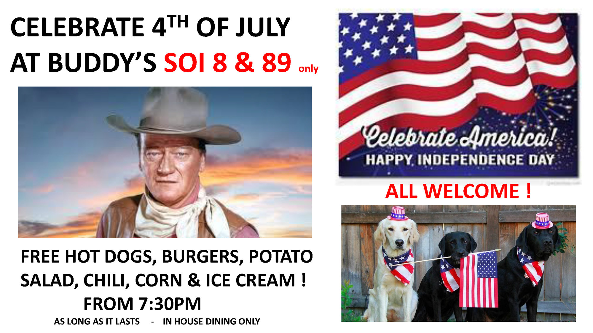 **🇺🇸 4th of July celebrations** 4th July 2026